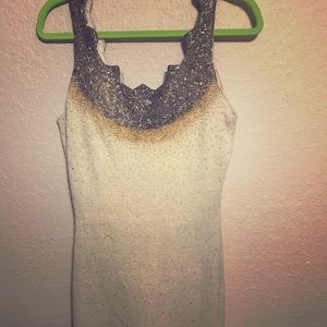 1950's Handbeaded Cocktail Dress